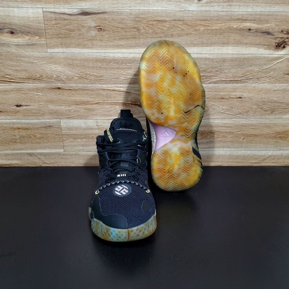 Adidas Harden Vol 6 Black Marbled Shoes Men's Size 7 - Picture 10 of 11